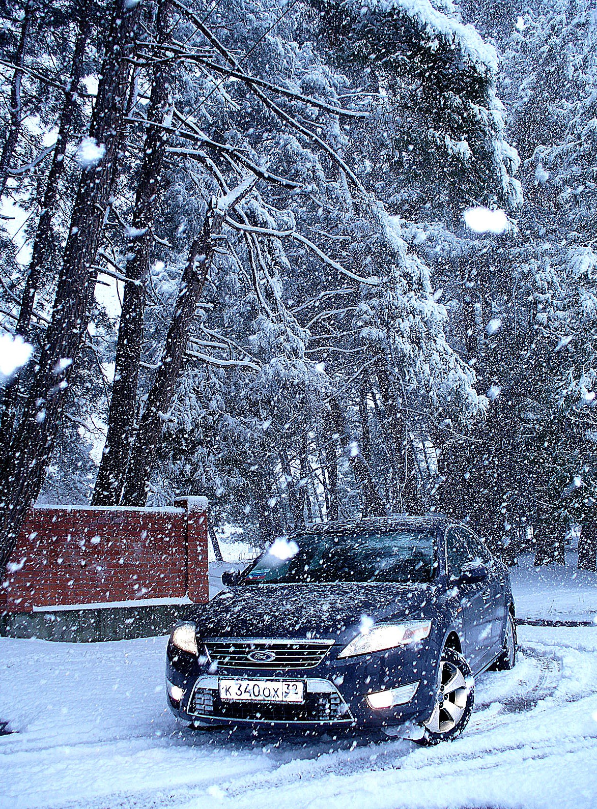 Правда будет снег. Форд снегу. Машина Форд в снегу. Форд Мондео под снегом. St Форд в снегу.