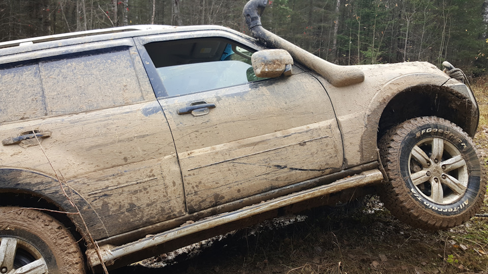 Экспедиция Пермь-Кикус часть 5 (видео) — Mitsubishi Pajero (4G), 3,8 л ...