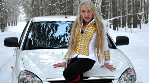 Kicx QS 1.900 Спаренная работа 2шт. — Lada Приора хэтчбек, 1,6 л