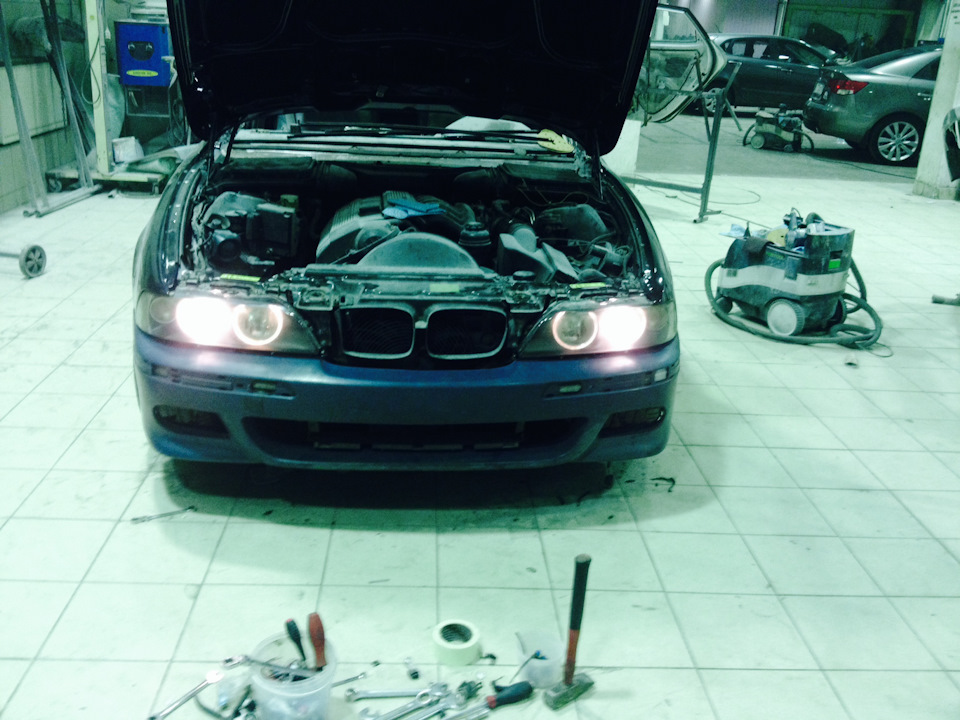 Приехал М бампер — BMW 5 series (E39), 2,8 л, 1997 года | кузовной ...