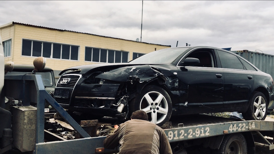 Покраска 4ч. Проблема «Ignition lock” — Audi A6 (C6), 2,8 л., 2008 года