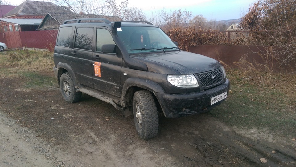 BFG M/T 265/75/R16 и доведение до ума — УАЗ Patriot, 2,7 л, 2010 года ...
