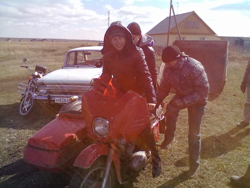 взорвался глушитель)) — ИЖ Москвич 412, 1,5 л., 1976 года | прикол | DRIVE2