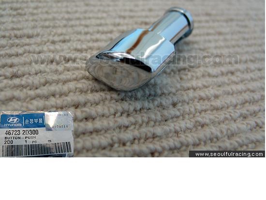 27. OEM хром-кнопка селектора АКПП от HYUNDAI AVANTE — Hyundai Elantra ...