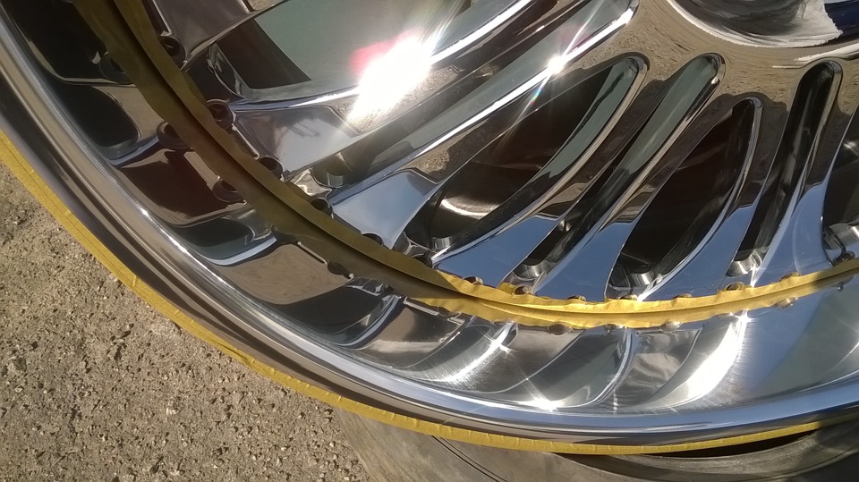 Полировка хромированных дисков. Часть 3 (низкопрофильная) — Сообщество ...