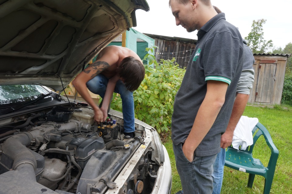 Что будет, если сел аккумулятор, и при прикуривании перепутали клеймы ...