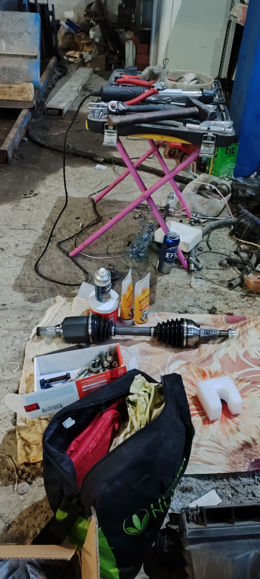 Замена вместо двухмассового маховика. — Nissan X-Trail II (t31), 2 л ...