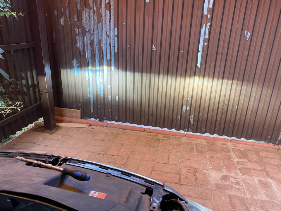 Справа ксенон, слева диод — Ford Mondeo IV