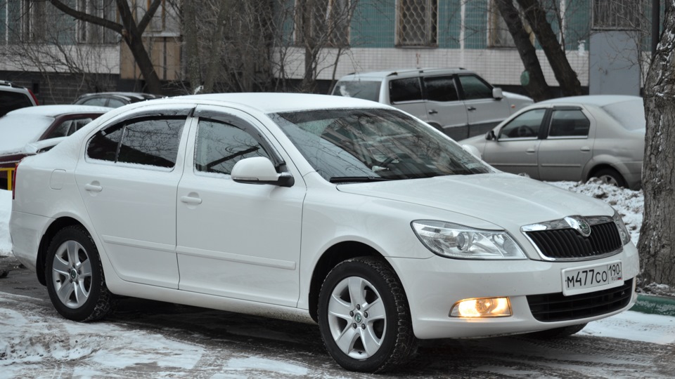 Передние колодки — Skoda Octavia A5 Mk2, 1,8 л, 2011 года | расходники ...