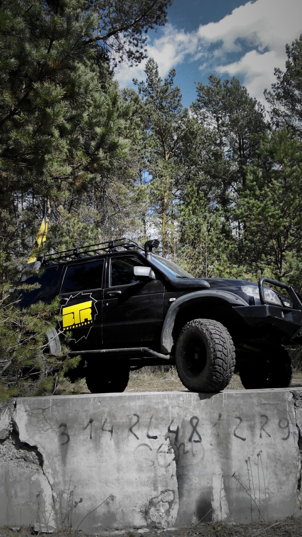 Все осталось на своих местах, только антигравий немного потусклел, нужно подкрасить)))… — УАЗ Patriot