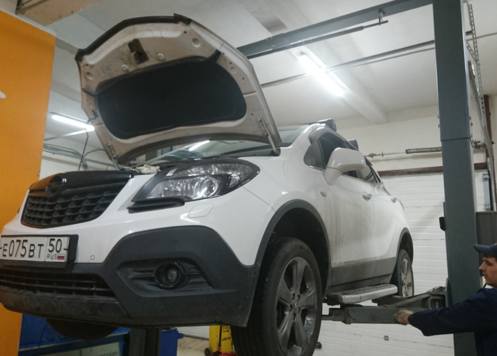 Замена сайлентблоков передних рычагов OPEL Mokka, цена в сервисных центрах РОЛЬФ