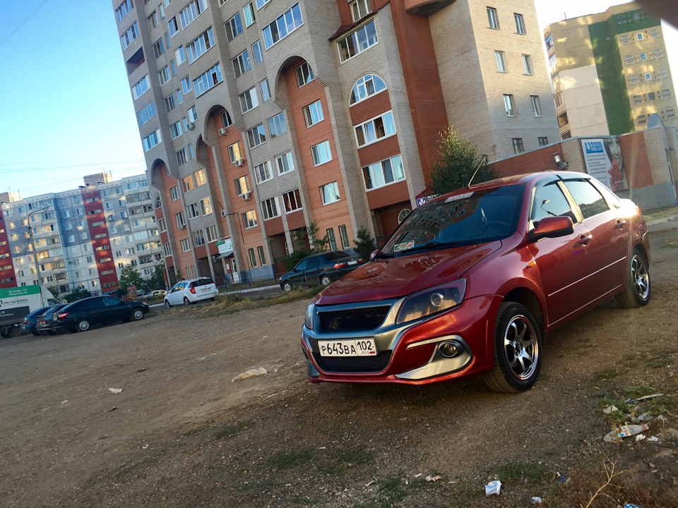 Замена масла в тросиковой кпп, настройка клапанов. — Lada Гранта, 1,6 л ...