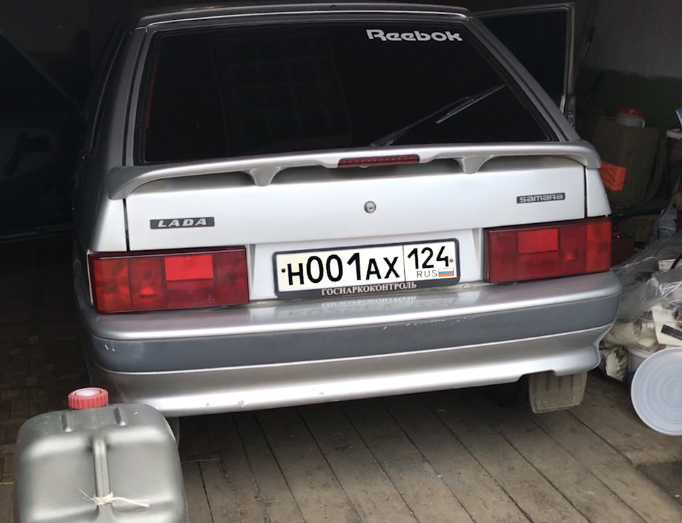 Тонировка задних фонарей лаком — Lada 2114, 1,6 л, 2007 года | стайлинг ...