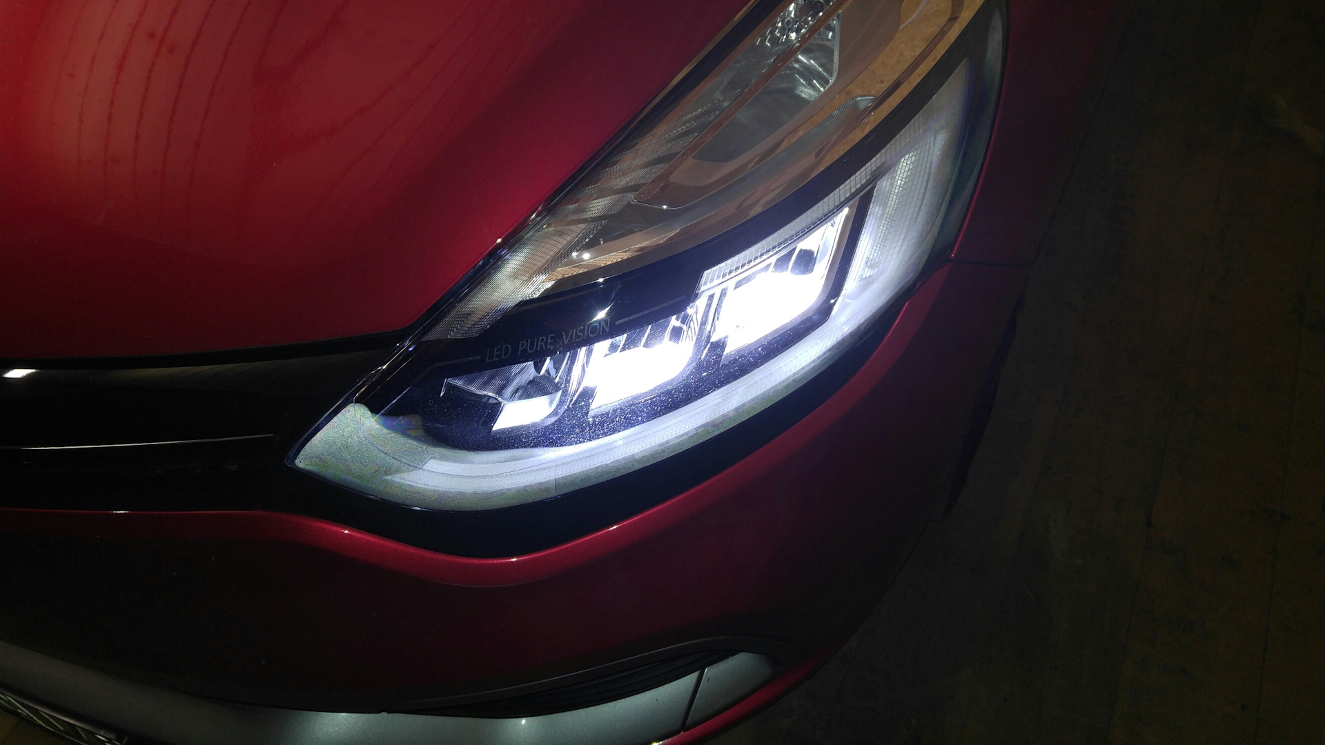 detektor Kollektive partikel Led Pure Vision 2 — Renault Clio IV Sport, 1,6 л., 2014 года | электроника  | DRIVE2