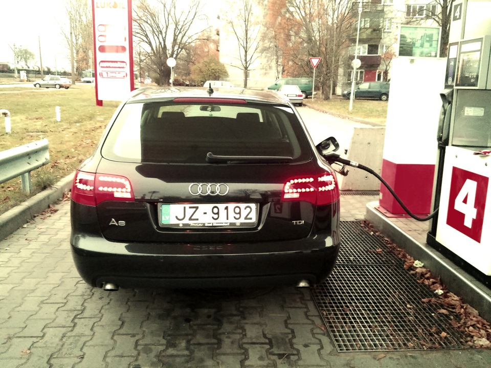 11. Переобулся на зиму + глюк датчика топлива — Audi A6 Avant (C6), 2,7 ...