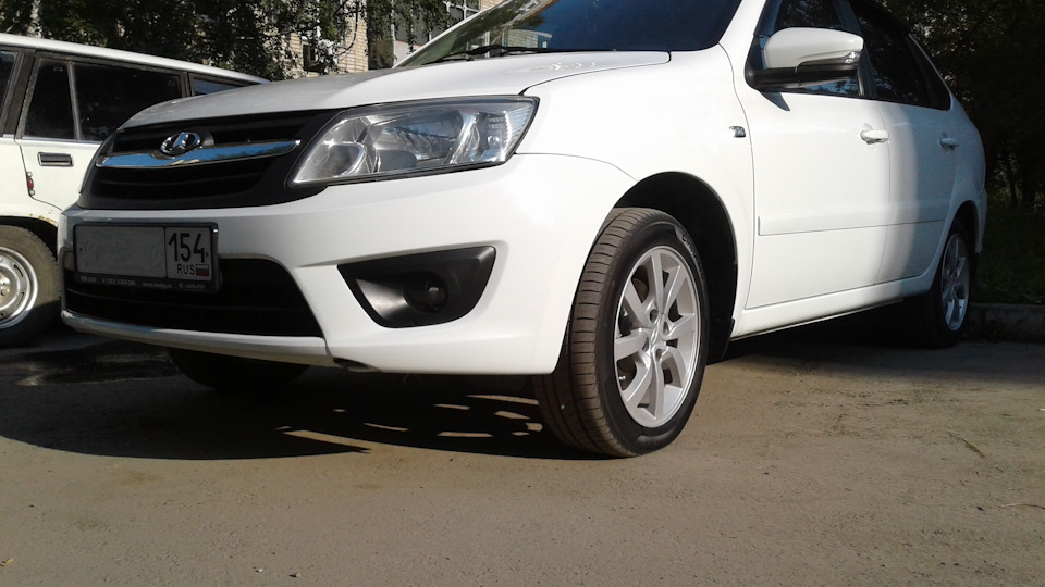 Очередные фишки гранты люкс — Lada Гранта лифтбек, 1,6 л, 2015 года ...