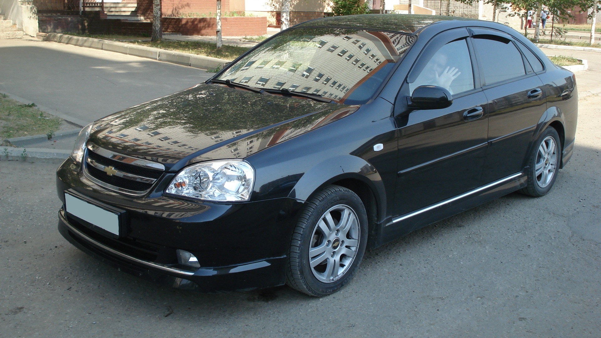 Chevrolet Lacetti 2011 седан чёрный