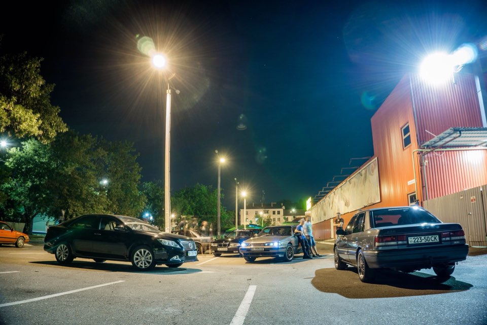 Ночная фотосессия от собрата TYKON — Mazda 626 III (GD), 2 л, 1992 года ...