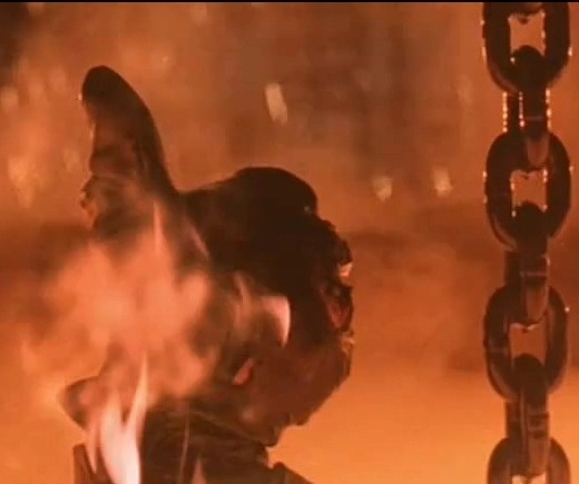 Картинка терминатор в лаве