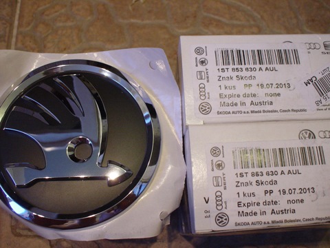 1ST853630AAUL Эмблема Skoda VAG | Запчасти на DRIVE2