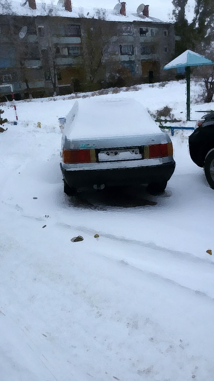 Воздушная пробка в отопителе салона AUDI 80 — Audi 80 (B3), 1,8 л, 1989 ...