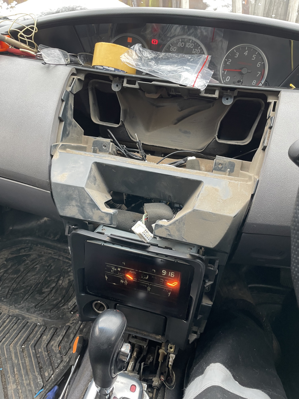 Автозвук магнитола 2 DIN — Nissan Primera (P12), 2 л, 2001 года ...