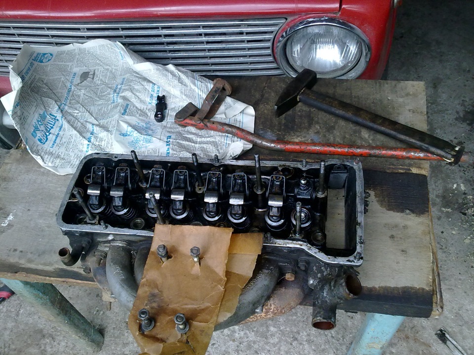 Сборка двигателя part 2 — Lada 2103, 1,6 л, 1973 года | своими руками ...