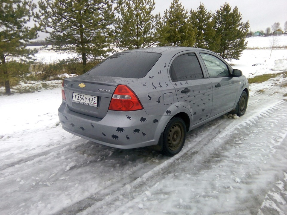 Photo from the logbook Chevrolet Aveo Sedan (1G)