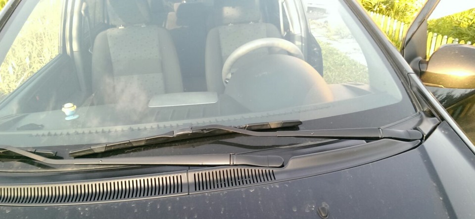 Новая жизнь жабо и дворников. — Hyundai Getz, 1,3 л., 2003 года ...