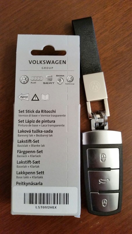 Комплект для подкрашивания сколов — Volkswagen Passat B7, 1,8 л, 2014 ...