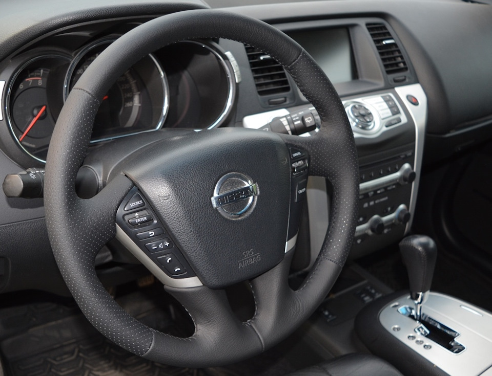 Замена обшивки руля. — Nissan Murano II, 3,5 л, 2011 года | стайлинг ...
