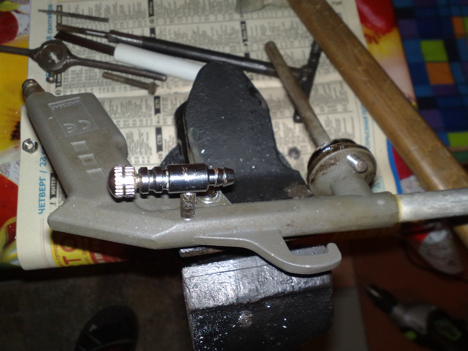 Пистолет для антикоррозионной обработки и просто "мовильница ...