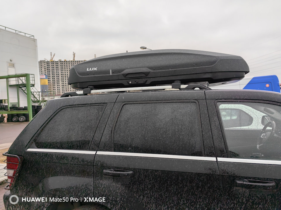 Бокс на крышу — Jeep Grand Cherokee (WK), 3 л, 2008 года | аксессуары ...