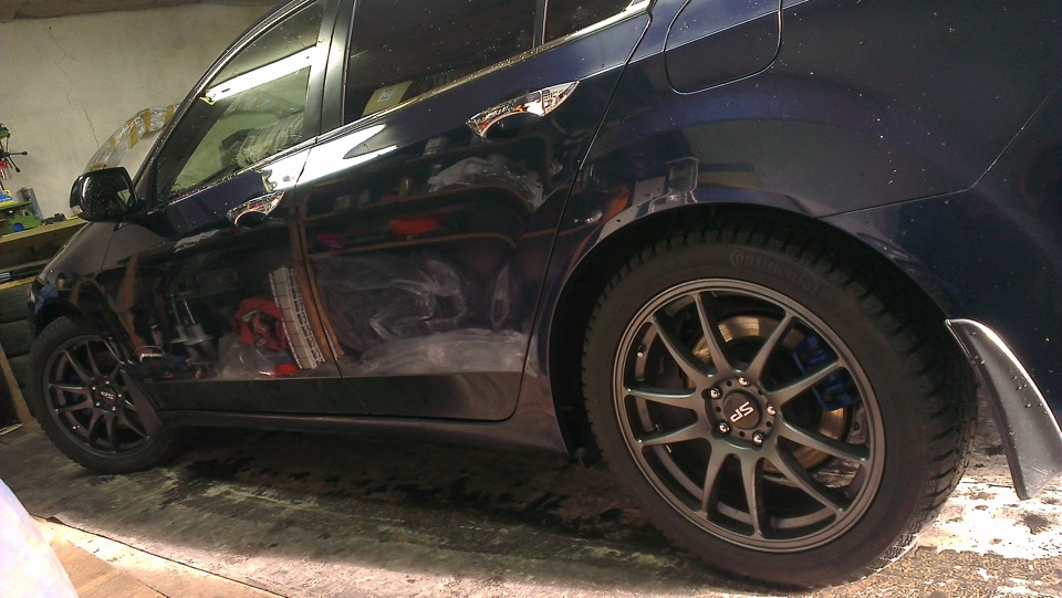 Готовим сани … — Honda Accord (8G), 2,4 л, 2008 года | колёсные диски ...