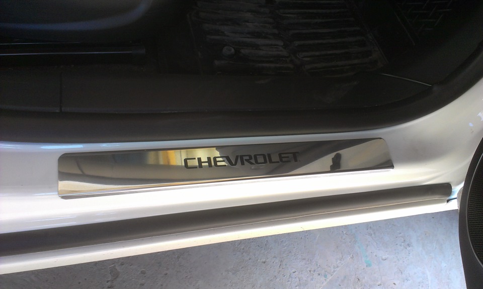 пороги — Chevrolet Cruze (1G), 1,8 л, 2013 года | стайлинг | DRIVE2