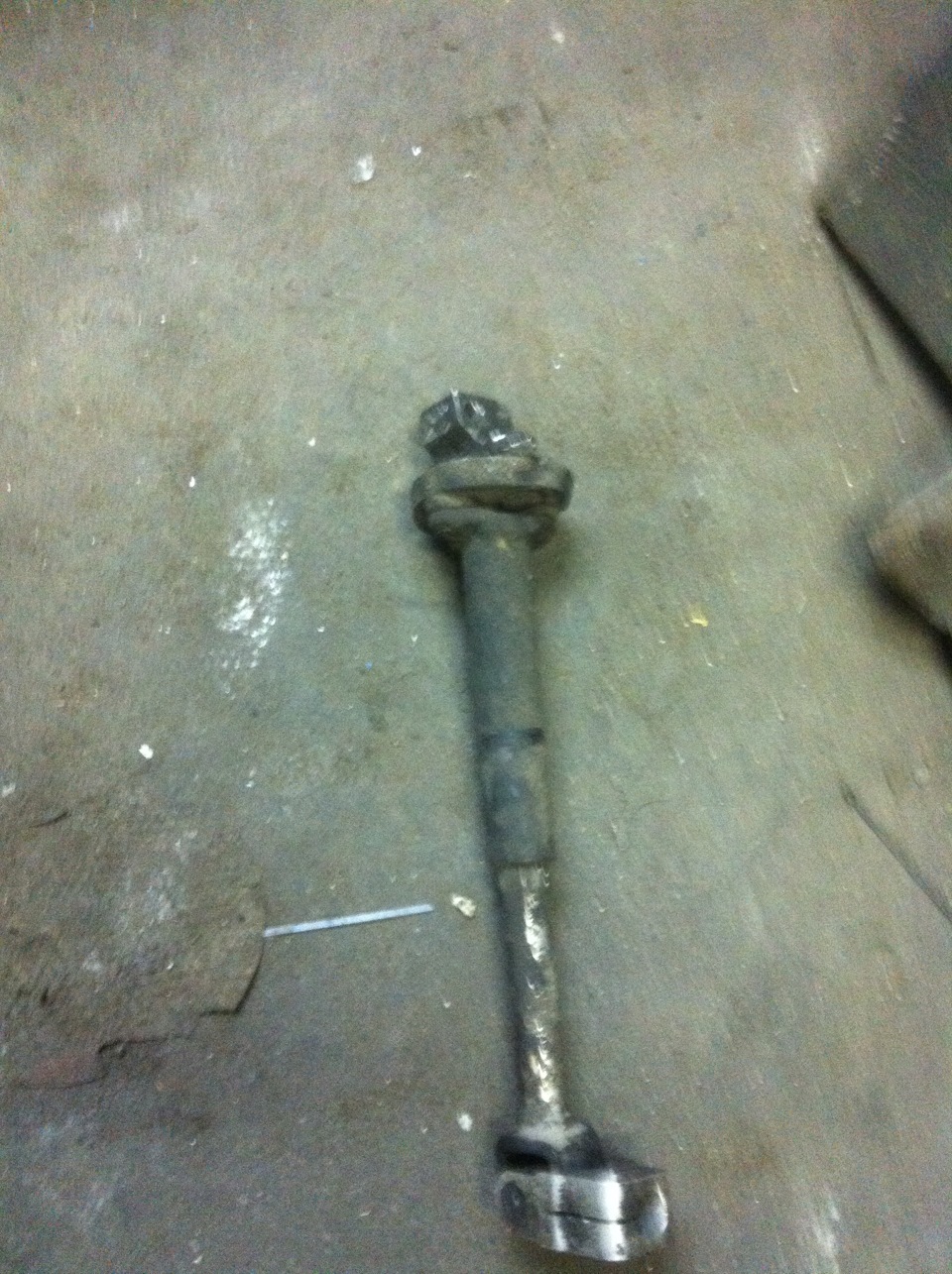 16-06-2014 Очередной редуктор, эластичная муфта рулевого вала ...