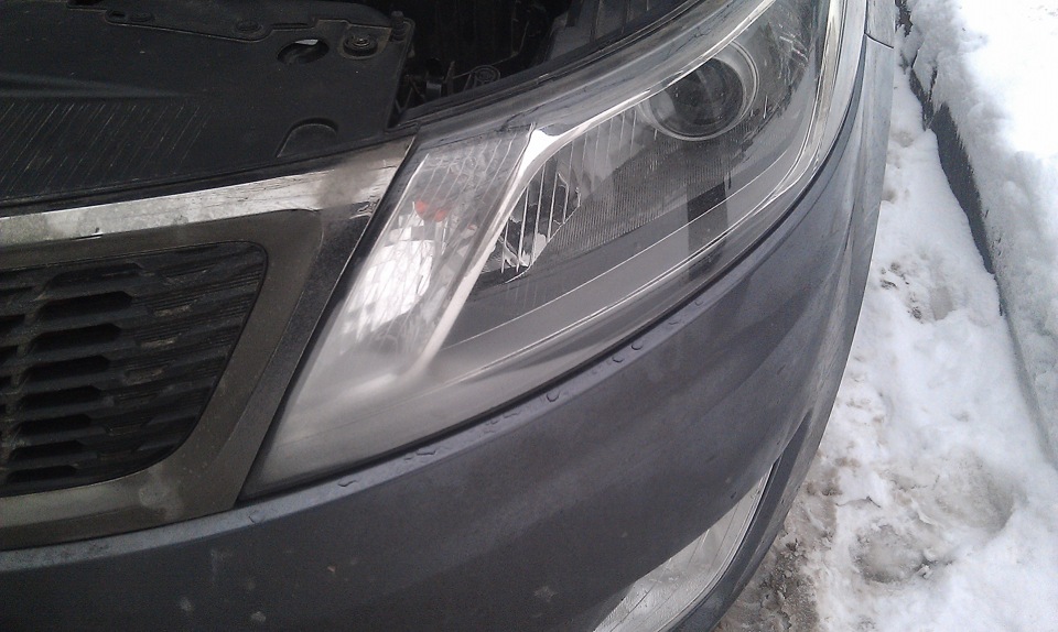 плюсы и минусы установки линз и ксенона вообщем. — KIA Rio (3G), 1,6 л ...