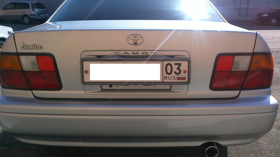 Камера заднего хода — Toyota Camry (V40), 1,8 л, 1996 года | другое ...