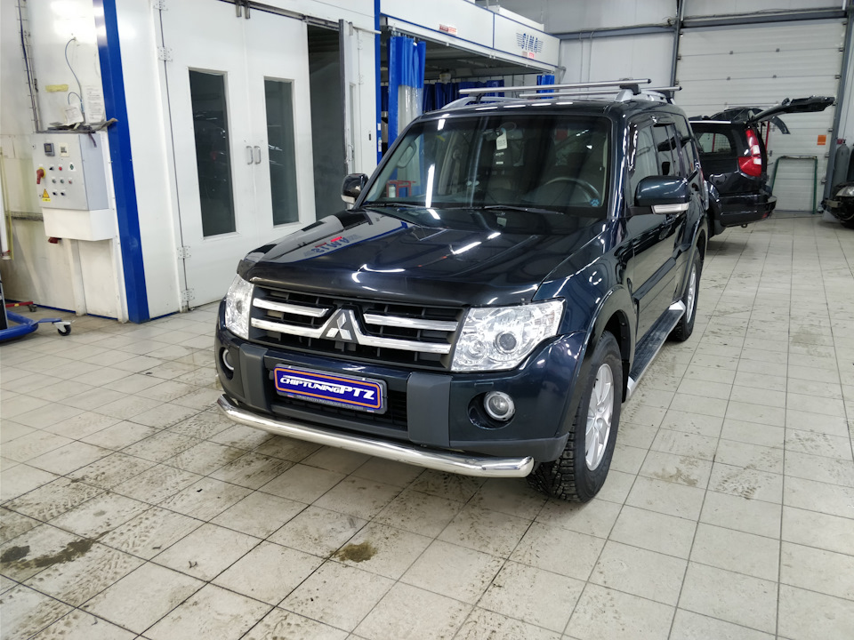 Чип-тюнинг Mitsubishi Pajero 4 с дизельным двигателем 3.2TD 167лс. в ...