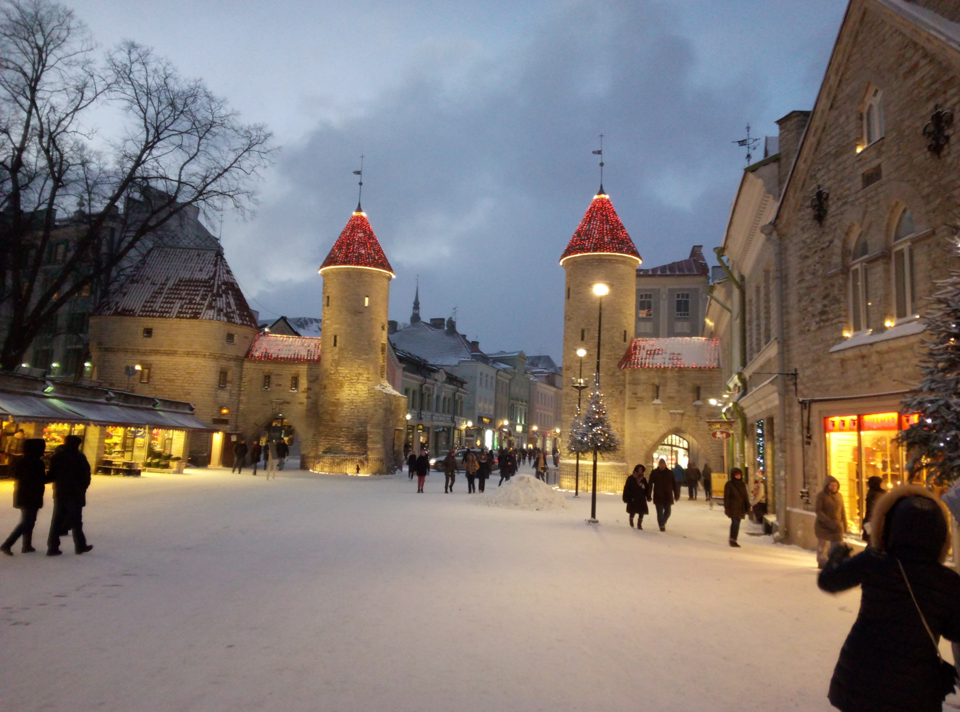 зима в эстонии