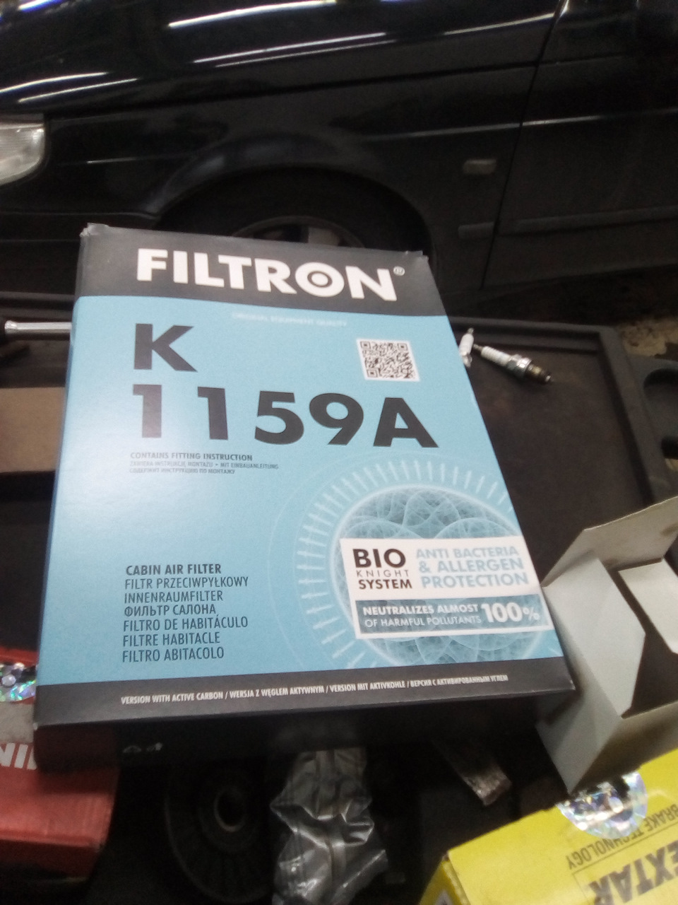 Салонный фильтр. — Saab 9-5 (1G)