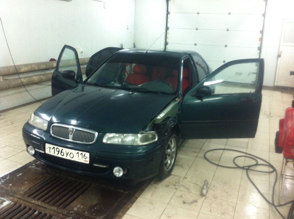 Чистоган — Rover 400 Mk2, 1,6 л, 1997 года | мойка | DRIVE2