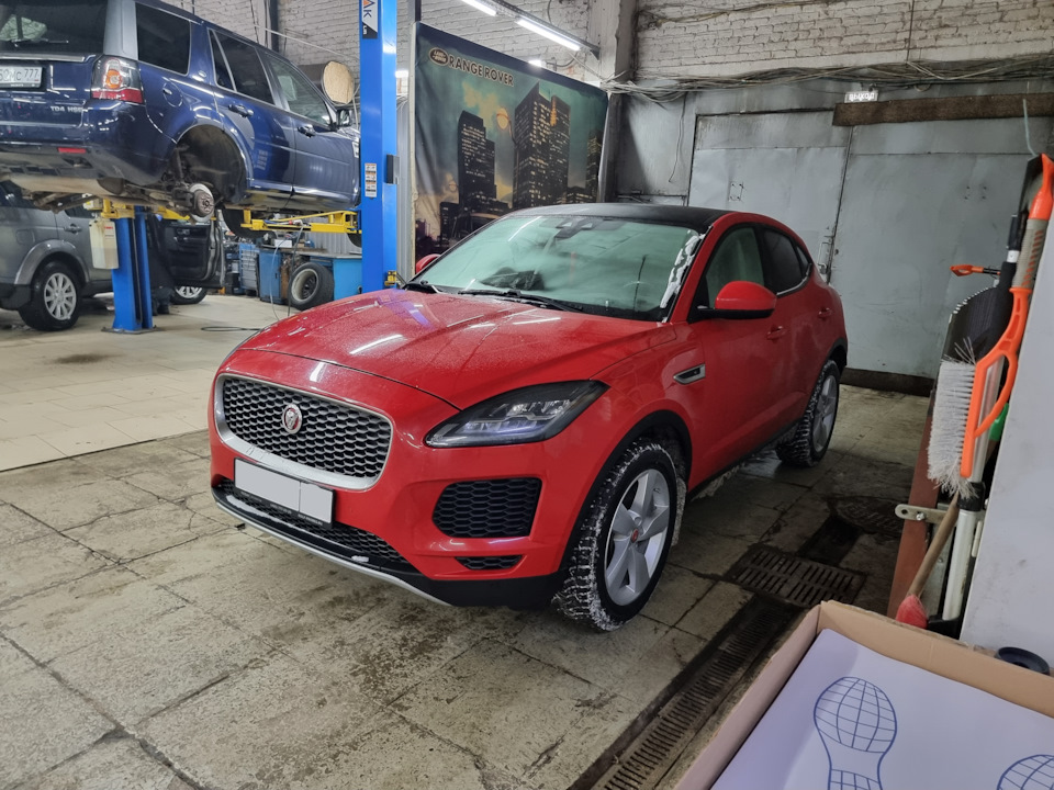 Jaguar E-PACE установка адаптивного круиз-контроля — LR-soft на DRIVE2