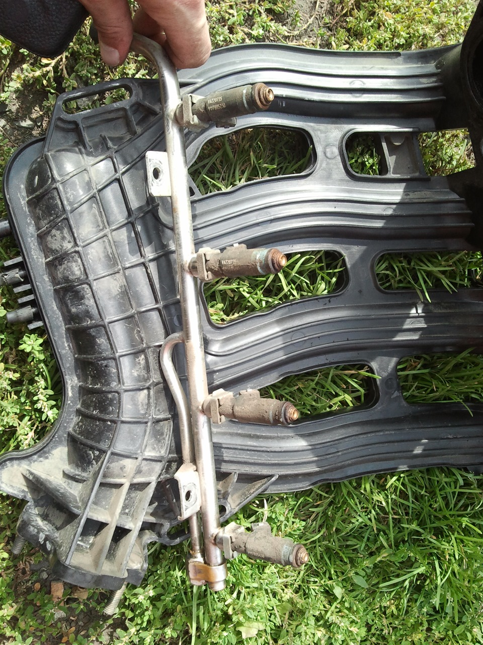 чистка форсунок — Lada Приора хэтчбек, 1,6 л, 2009 года | плановое ТО ...