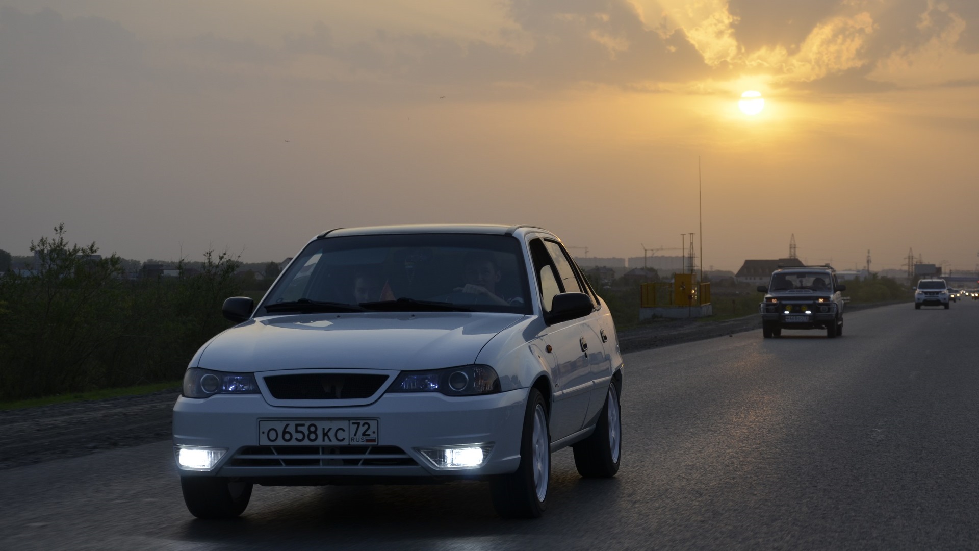 Daewoo Nexia n150 белая