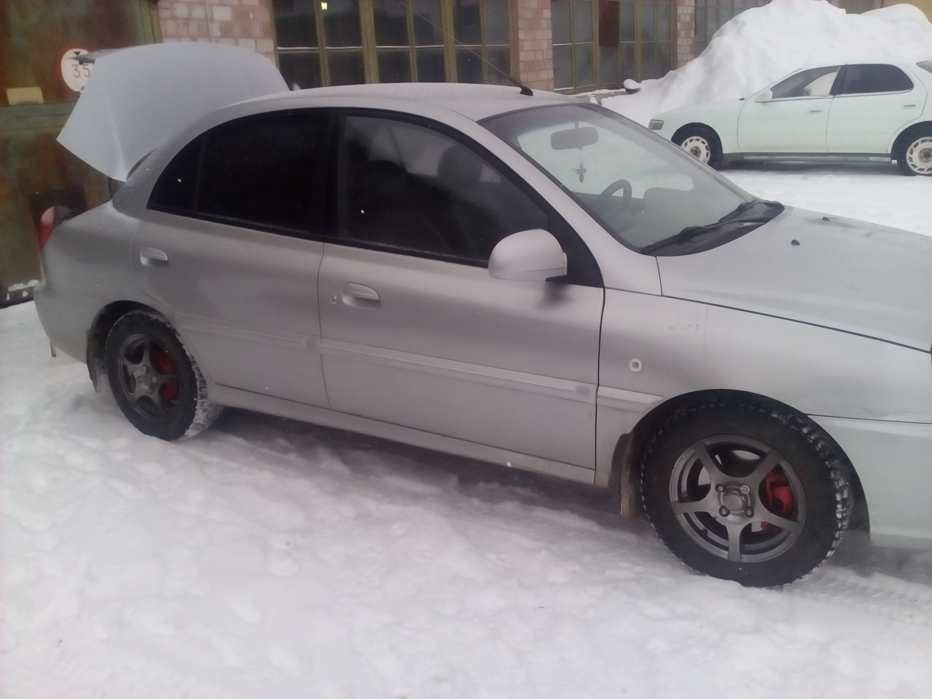 Разболтовка 4х98 — 4х100 — KIA Rio (1G), 1,5 л, 2004 года | колёсные диски  | DRIVE2