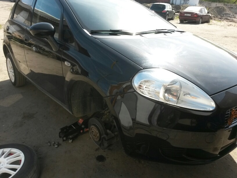 Замена переднего ступичного подшипника (Фиат ГрандеПунто "Мася") — DRIVE2