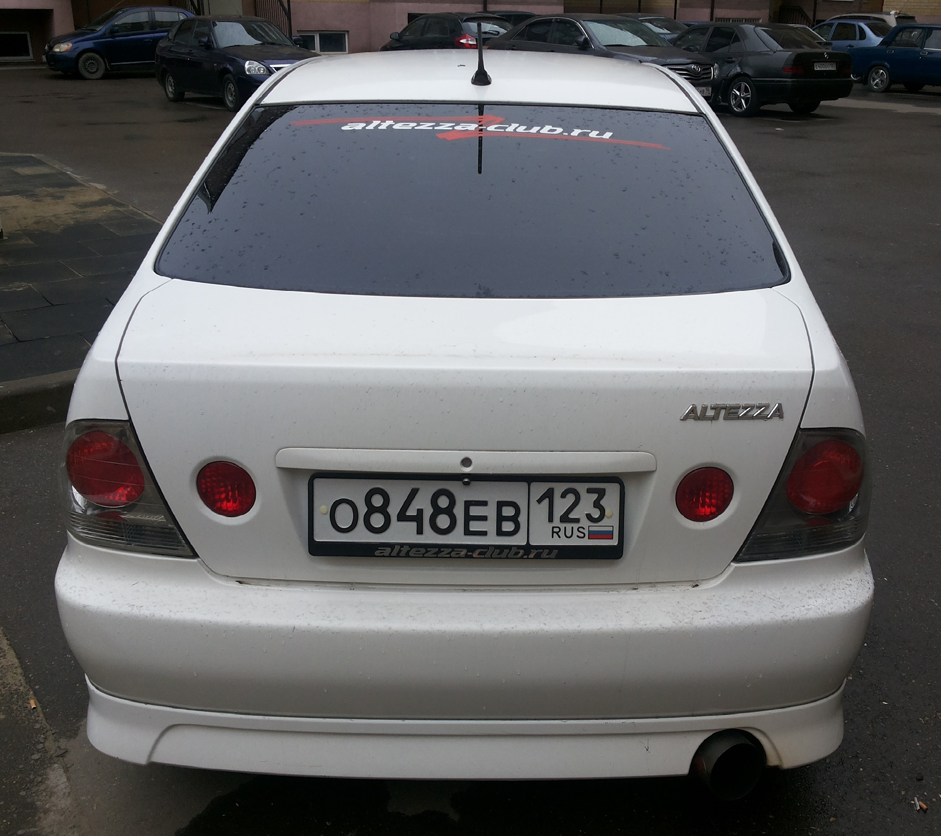 Наклейки на машину — Toyota Altezza, 2 л, 2004 года | аксессуары | DRIVE2