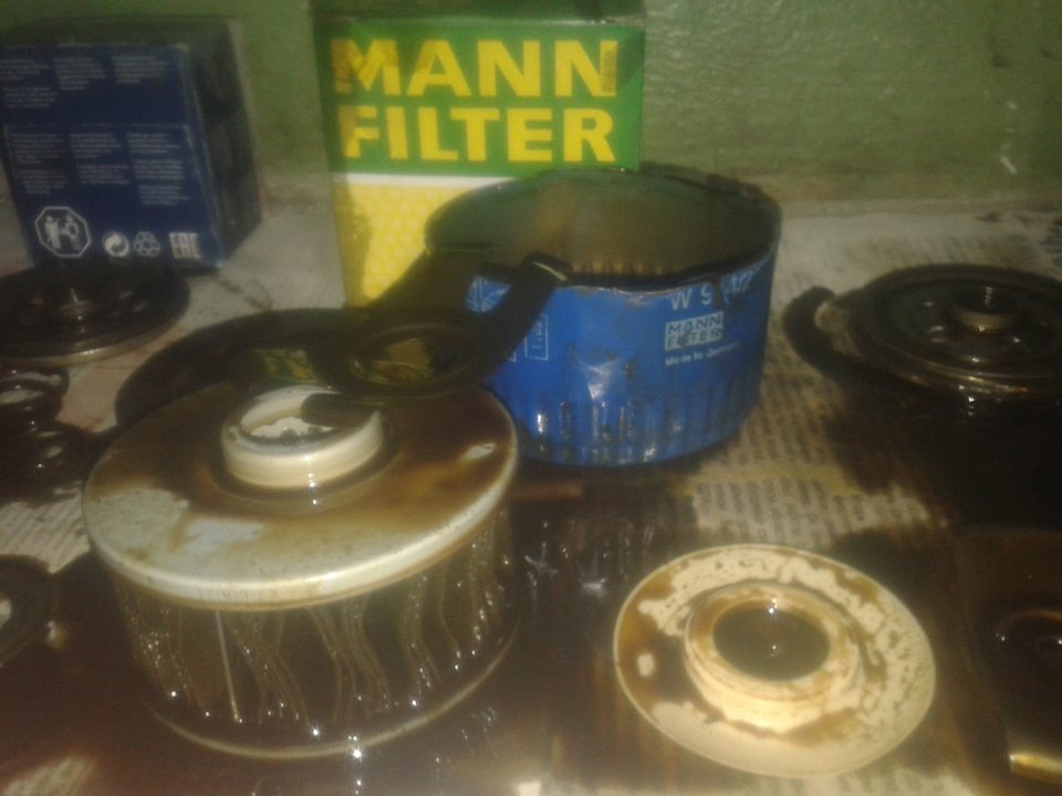 составляющие внутренности фильтра MANN W914\2 — Lada Калина седан. Запчасти на фото: W914