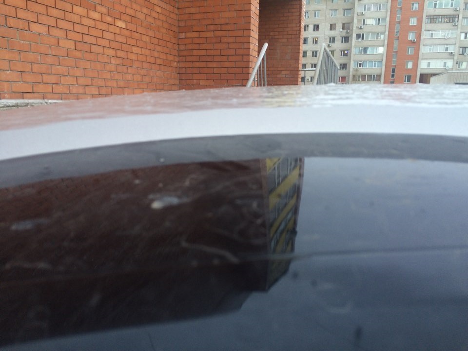 Машина под ледяным панцирем) — Volkswagen Polo Sedan, 1,6 л, 2013 года ...